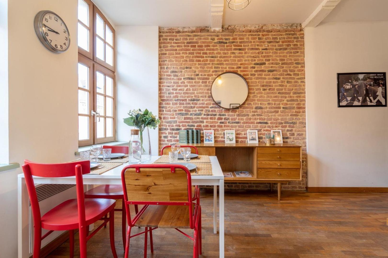 Vieux Lille On Rue De La Monnaie! Appartement Buitenkant foto